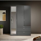 Livetastic omara s klasičnimi vrati, barve grafita | Shoptok.si