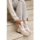 PM1 Boots With Fur Shearling Beige Merilana | Shoptok.si