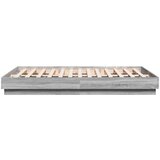  Okvir za krevet boja hrasta 150x200 cm od konstruiranog drva | shoptok.hr