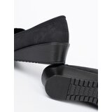 Shelvt Black wedge shoes with decoration | Shoptok.si