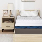  Nadmadrac Bijelo 70 x 200 cm Žakar tkanina | shoptok.hr