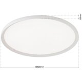Orion LED plafonsko svetlo KANT LED/50W/230V 2700/3000/4000K prečnik 60 cm belo | Eponuda.com