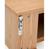 Kave Home Stenska omarica za pod umivalnik v jesenovem dekorju v naravni barvi 90x35 cm Salaya – | Shoptok.si