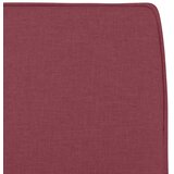  Ležaljka crvena boja vina 52 x 75 x 76 cm od tkanine | Eponuda.com