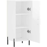 vidaXL Komoda sjajna bijela 34 5 x 34 x 90 cm od konstruiranog drva | shoptok.hr