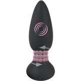 Black Velvets Remote Controlled Silicone Vibrating Plug | shoptok.hr