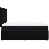  Krevet s oprugama i madracem crni 140x200 cm od tkanine | shoptok.hr