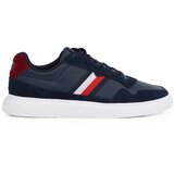 Tommy Hilfiger Niske tenisice mornarsko plava / crvena / bijela | shoptok.hr