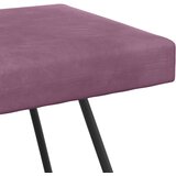  Klupa Ljubičasta 80 x 40 x 45 cm Baršun | Eponuda.ba