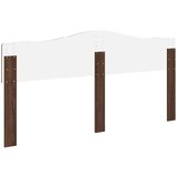  Uzglavlje s uzglavljem Smeđi hrast 200 cm Konstruirano drvo | shoptok.hr