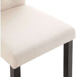  Jedilni stoli 2 kosa blago kremne barve | Shoptok.si