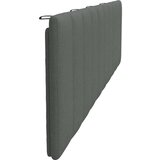 vidaXL Vzglavna stranica temno siva 200 cm blago | Shoptok.si