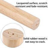 AKOLAFE 4x 30cm lesene pohištvene noge | Shoptok.si