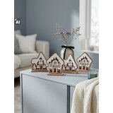 Sinsay Božićne dekoracije u obliku kućice od medenjaka 2 pack | shoptok.hr