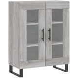 Maison Chic Komoda - Predalnik siva sonoma 69,5x34x90 cm inženirski les, (21717905) | Shoptok.si