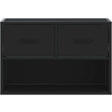vidaXL TV ormarić crni 60x31x39,5 cm konstruirano drvo i metal | shoptok.hr