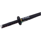 Katana Sword Anime kemijska olovka s metalnom crnom tintom, zamjenjivo punjenje, crna | shoptok.hr