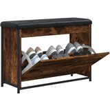  Klupa za cipele s preklopnom ladicom boja hrasta 82x32x56 cm | shoptok.hr