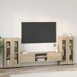  Set TV komoda FLORIN 3 pcs Sonoma hrast Konstruirano drvo | shoptok.hr