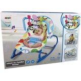  Dječji krevetić ljuljačka s igračkama 2u1, zebra | shoptok.hr