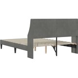  Okvir za krevet Tamnosiva 137 x 190 cm Baršun - Dupli | shoptok.hr