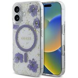 Guess OVITEK CASE MAGNETNI ZA MAGSAFE IPHONE 16 RESIN FLOWERS BLEŠČICE, (5000016700) | Shoptok.si