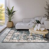 Elle Decoration Plavi tepih 200x290 cm Saveh Blue Cream – | shoptok.hr