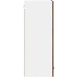 Viseći ormarić s pohranom Stari drvo i bijela 40 x 31 x 80 cm | Eponuda.com
