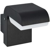 Vanjska LED zidna svjetiljka 9 W crna ovalna | Shoptok.si
