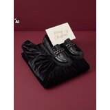 Sinsay Baršunasta haljina s naborima | shoptok.hr