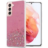  case, združljiv s samsungom v roza barvi z bleščicami - zaščitni pokrov iz fleksibilnega silikona tpu s penečimi bleščicami, (20574123) | Shoptok.si