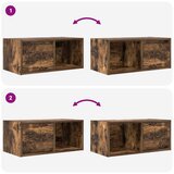 TV ormarić boja dimljenog hrasta 60x31x25,5cm konstruirano drvo | shoptok.hr