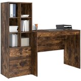  Stol s ladicama 2 pcs Dimljeni hrast | Eponuda.com