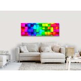  Slika - Colourful Cubes (1 Part) Narrow 150x50 | shoptok.hr