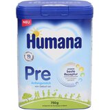 Humana Začetna formula za dojenčke na osnovi kravjega mleka Pre - 750 g | Shoptok.si