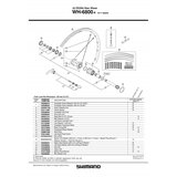Shimano točak WH6800R zadnji levi Y49398050 Cene