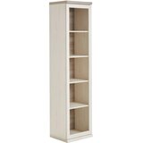 Hom`in PISARNIŠKI REGAL 50,6/209,2/43 cm siva, bela | Shoptok.si
