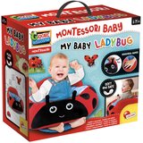 Lisciani Fotelja za bebe Montessori Baby - Bubamara, Crvena Cijene