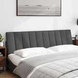 vidaXL Vzglavna stranica temno siva 180 cm blago | Shoptok.si