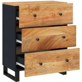  Komoda 60x33x75 cm trden akacijev les, (20654940) | Shoptok.si