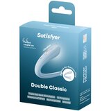 Satisfyer Double Classic - vibrator za parove (plavi) | shoptok.hr