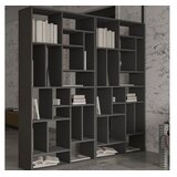 Hanah home Polica za knjige Nicola Anthracite | Eponuda.com
