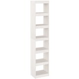 Furnova Knjižna omara za razdelitev prostora bela 40x30x199 cm, (21932810) | Shoptok.si
