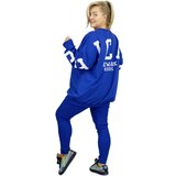 Pri Women's tracksuit loose sweatshirt + ribbed leggings CHICAGO Cene