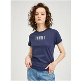 Tommy Hilfiger Dark blue Women's T-Shirt Tommy Jeans - Women