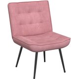  Stolica za opuštanje ružičasta 64x74x84 cm baršun | shoptok.hr