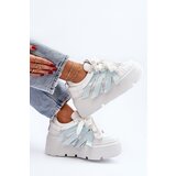 Zazoo Blue Chunky Platform Sneakers | shoptok.hr