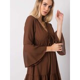 Italy Moda Dress-DHJ-SK-10613B.07-brown | shoptok.hr