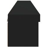 vidaXL TV ormarići s LED svjetlima 2 kom crni 80x30x30 cm Cijene