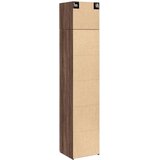 vidaXL Uski ormarić za pohranu smeđa boja hrasta 45x42,5x225 cm drveni | shoptok.hr
